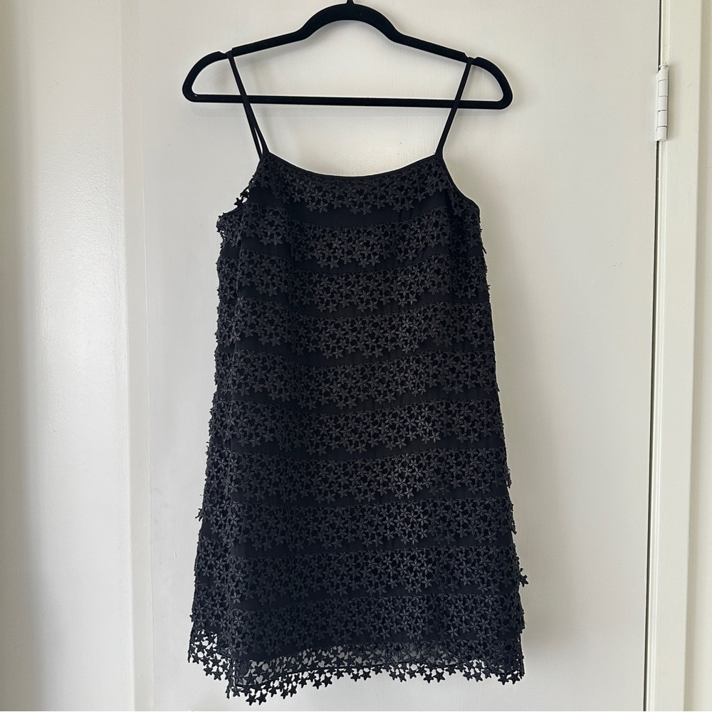 DVF black star minidress